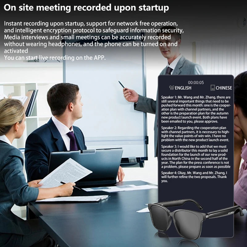 AI Translation Smart Glasses