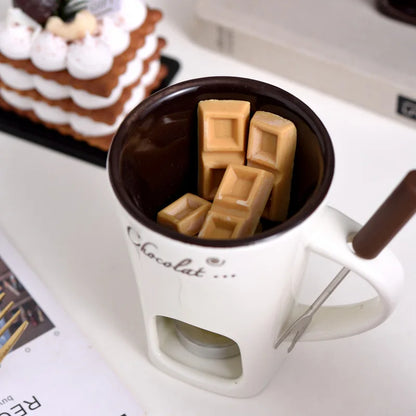 European Chocolate Fondue Cup