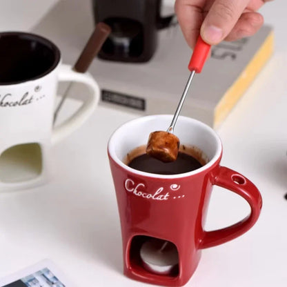 European Chocolate Fondue Cup