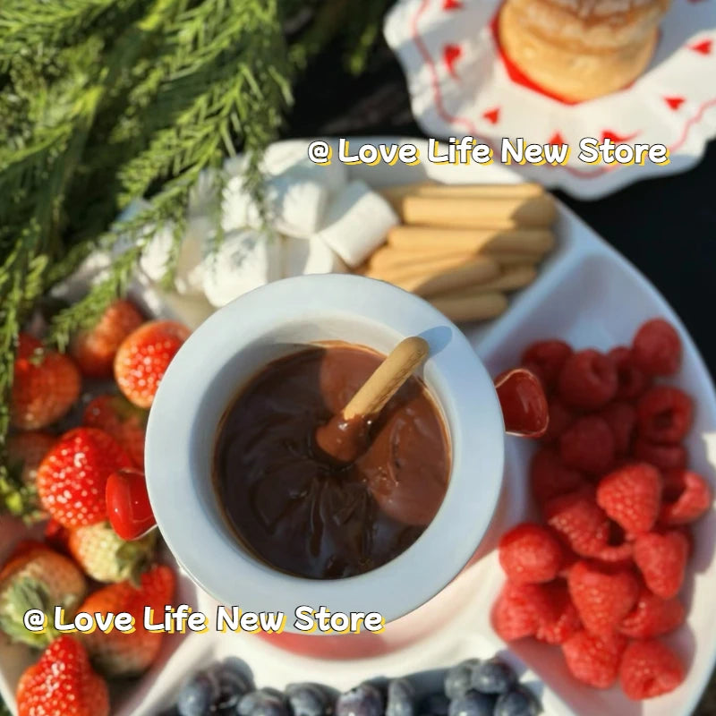European Chocolate Fondue Cup