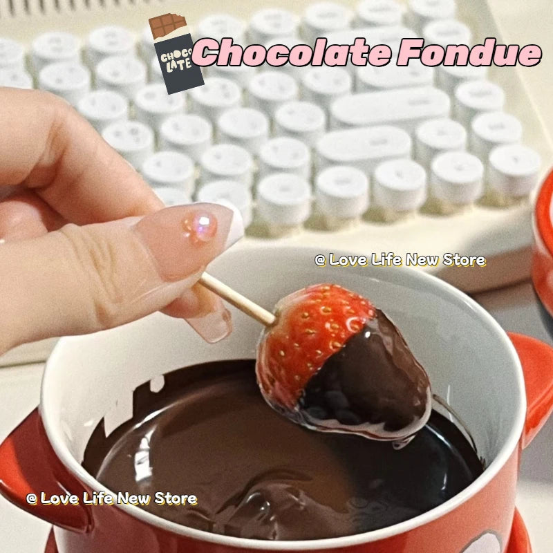 European Chocolate Fondue Cup