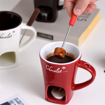 European Chocolate Fondue Cup