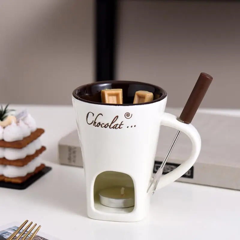 European Chocolate Fondue Cup